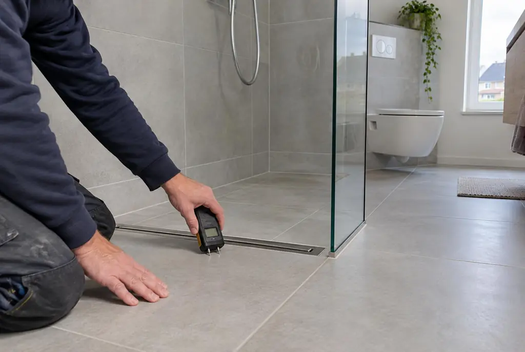 Lekdetectie Odijk – badkamer in een nieuwbouwwoning